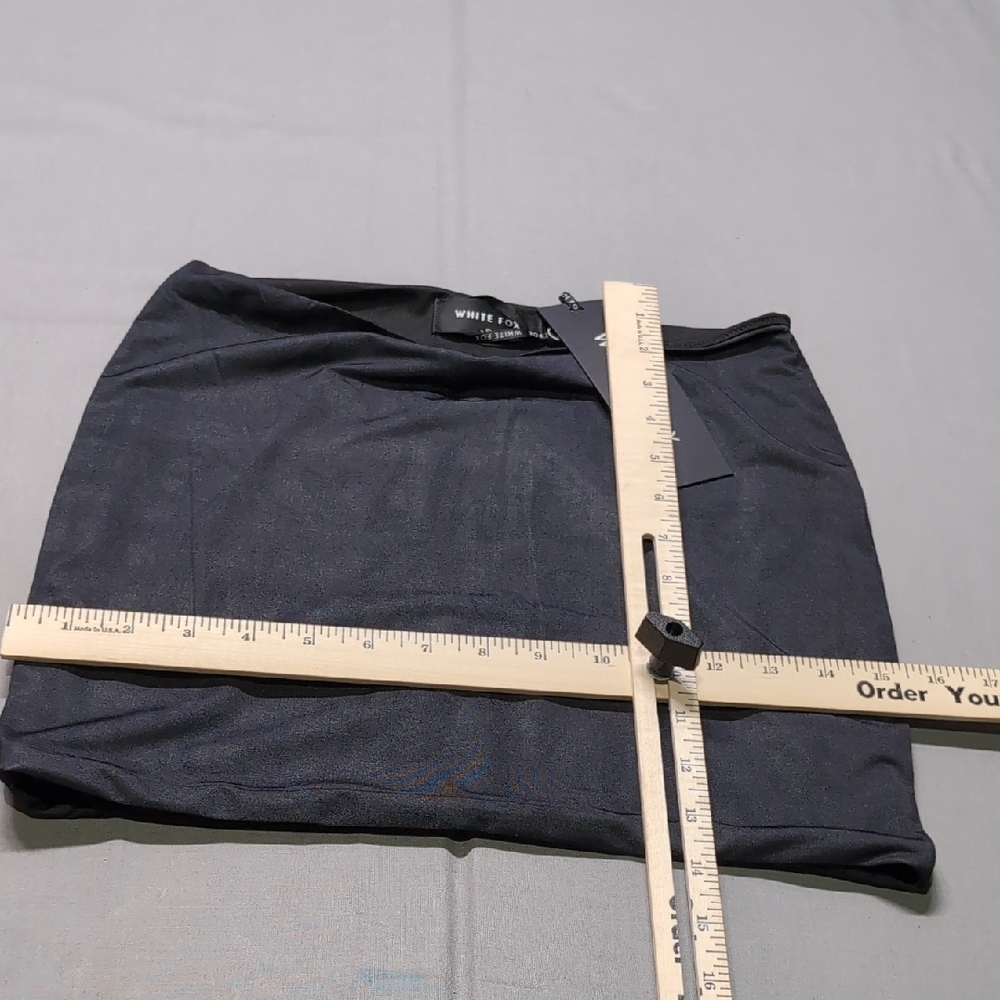 White Fox Boutique Black Mini Skirt - Picture 5 of 7